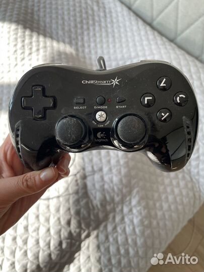 Игровой джойстик Logitech для PS3 и пк