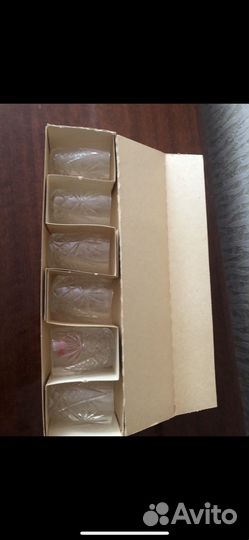 Рюмки хрусталь СССР