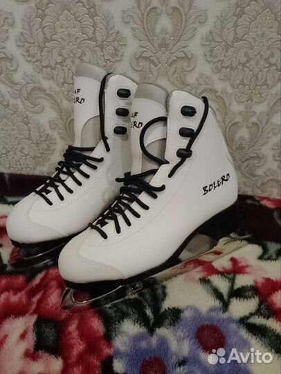 Женские фигурные коньки Граф Болеро 39размер