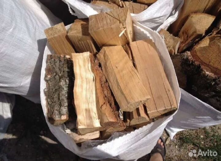Дрова березовые колотые сухие