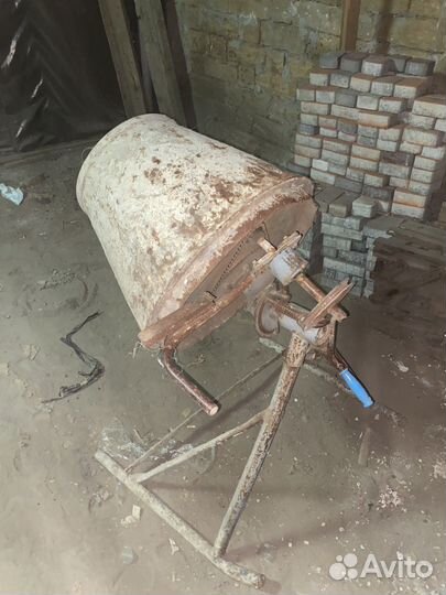 Бетономешалка ручная