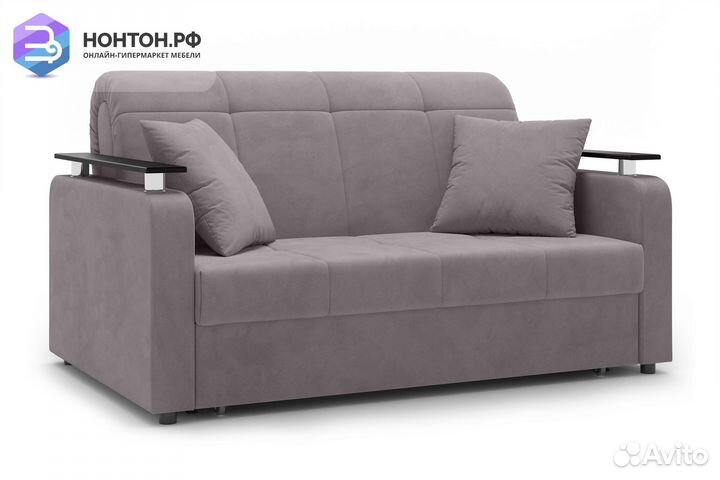 Диван аккордеон Остин серо-бежевый