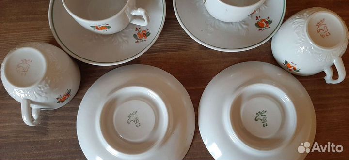 Сервиз чайный Вербилки. Редкий