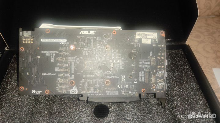 Видеокарта Asus gtx 1060 6gb dual oc