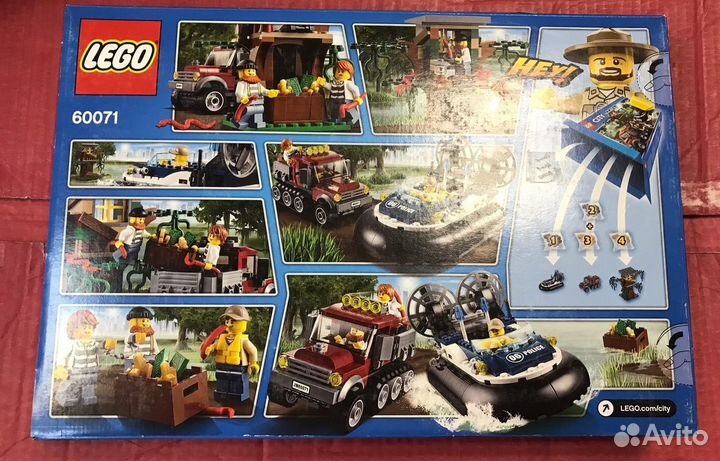 Lego 60071 Полицейский корабль на воздушной подушк