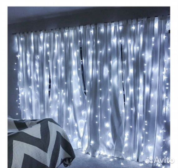 Гирлянда дождик 3*2