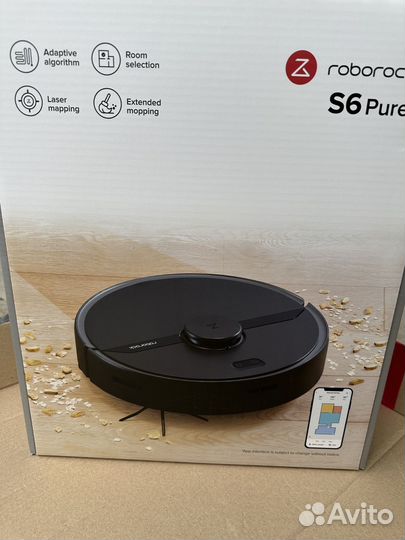 Робот пылесос roborock S6 pure