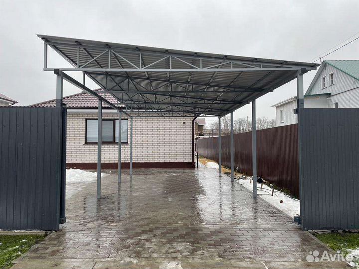 Навесы под ключ