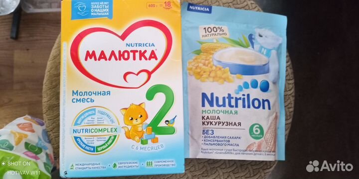 Детские каши молочные