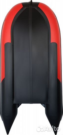 Надувная лодка gladiator B330AD (черно-красная)