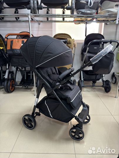 Коляска коляска luxmom 3102 с перекидной ручкой