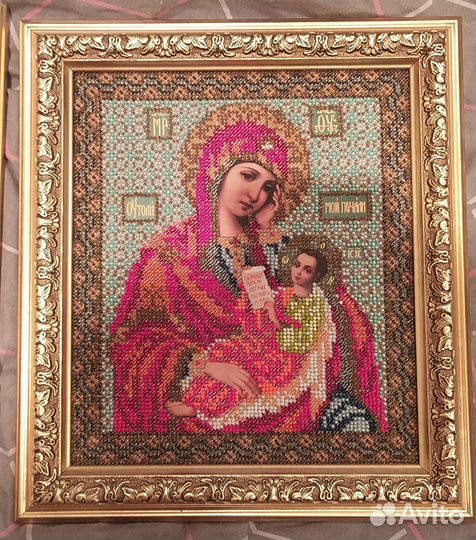 Иконы вышитые бисером