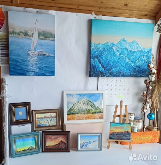 Корабль. Картина для интерьера