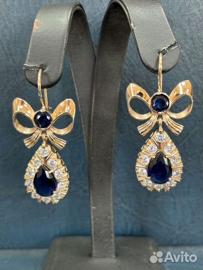 Золотые серьги