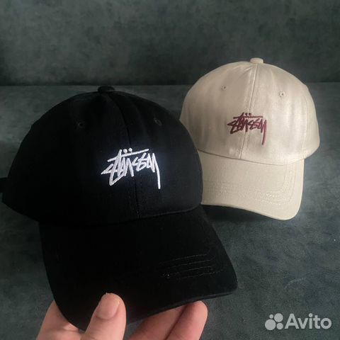 Кепка stussy черная
