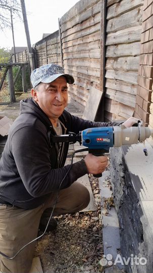 Алмазное бурение отверстий