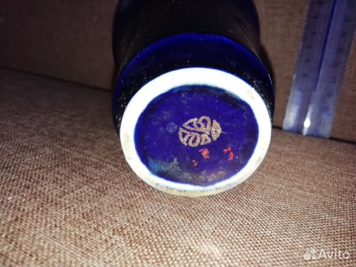 Посуда СССР Фарфор Кобальт синий