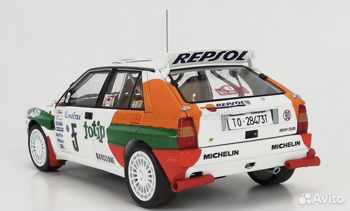 Lancia delta HF integrale EVO rally 1/18 Kyosho