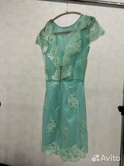 Вечернее платье золотой песок 40 42