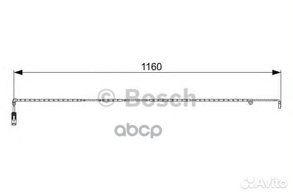 Датчик износа колодок 1987473055 Bosch