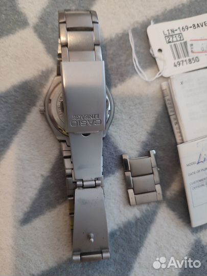 Наручные часы Сasio lin-169 из Титана