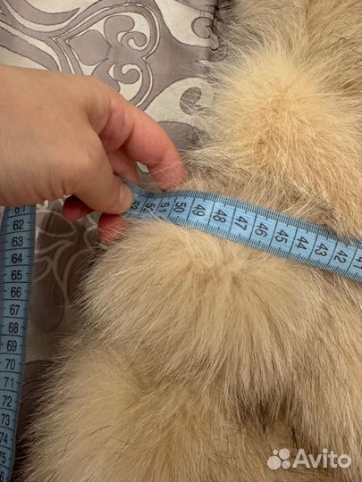 Жилетка из песца натуральная