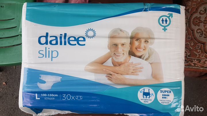 Памперсы для взрослых Dailee slip, размер L