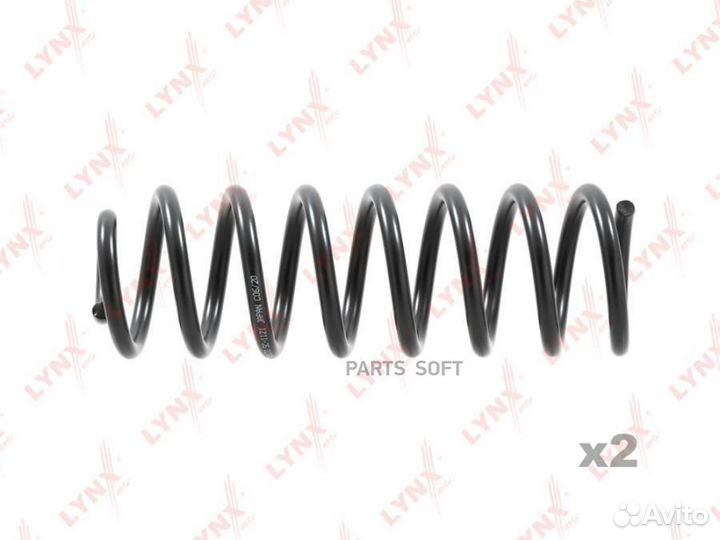 Lynxauto SC1121 SC-1121 пружина задняя\ Dacia Loga