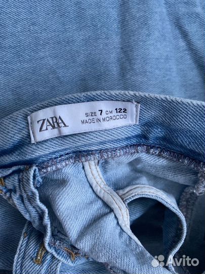 Джинсовый комбинезон zara