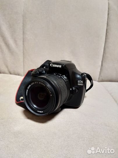 Зеркальный фотоаппарат canon eos 1100d