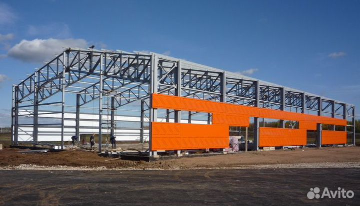 Ангар по проекту под ключ