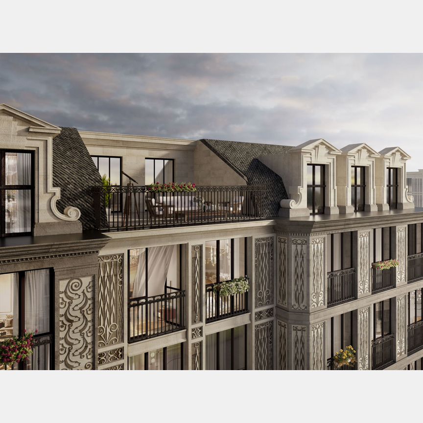 1-к. квартира, 71,6 м², 1/7 эт.