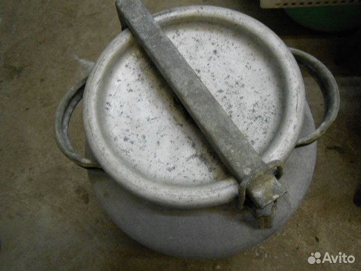 Фляга алюминиевая, (бидон) пищевая 2.5 мм СССР