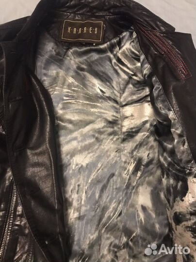 Кожаная куртка каляев