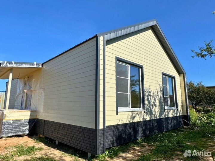 Каркасный дом под ключ. Есть ипотека