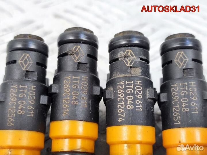 Форсунка инжекторная Renault Scenic K4M H029611