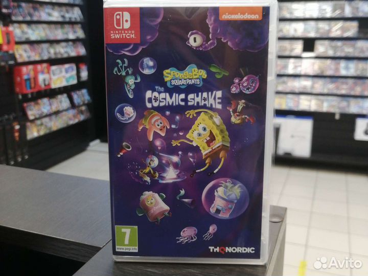 SpongeBob SquarePants. The Cosmic Shake (Nintendo)