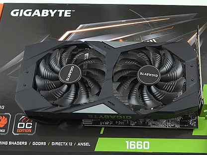 Видеокарта Gigabyte GTX 1660 8Gb