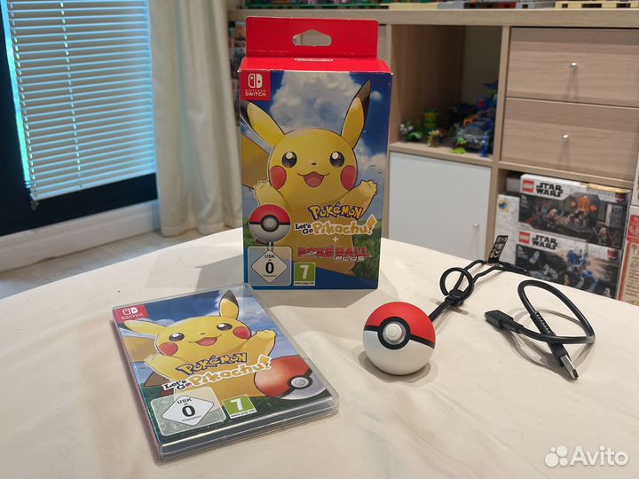 Игра Nintendo swith Pokemon let‘s go pikachu