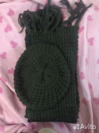 Берет женский вязаный