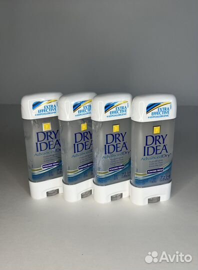 Dry Idea Deodorant Clear Gel, аромат Powder Fresh