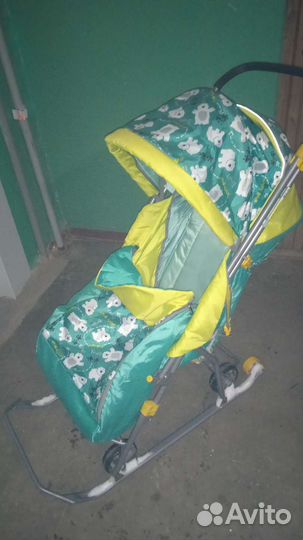 Санки-коляска Nika Умка 3-1