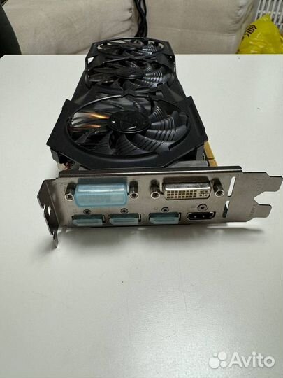 Видеокарта nvidia GTX970 winforce (Gigabyte) 4GB