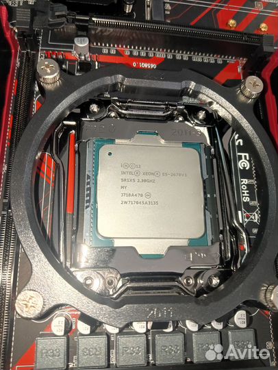 Комплект intel e5-2670v3/16gb