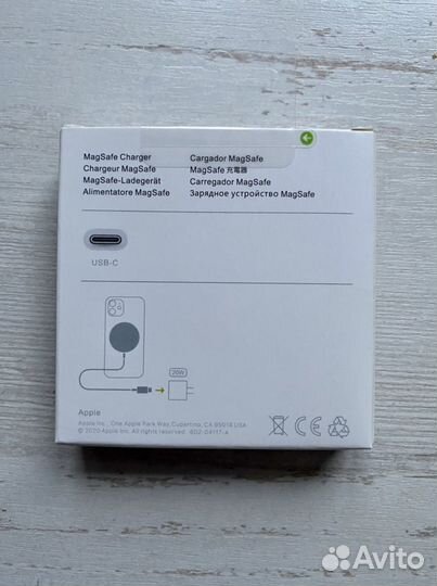 Зарядное устройство Apple MagSafe White