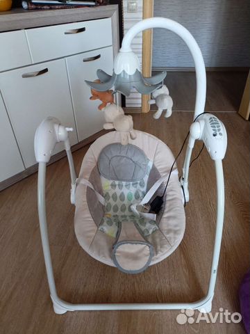 Детские электронные качели