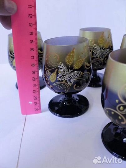 20 век, фужеры, посуда, старина разная