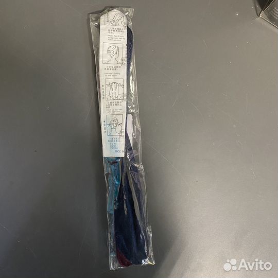 Комлект заколок (бордовая, синяя)