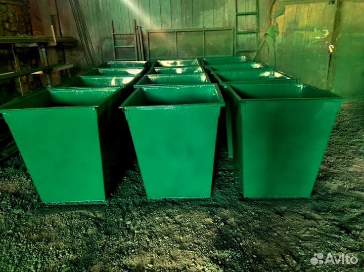 Мусорный контейнер 0.75 м3. Арт 3859