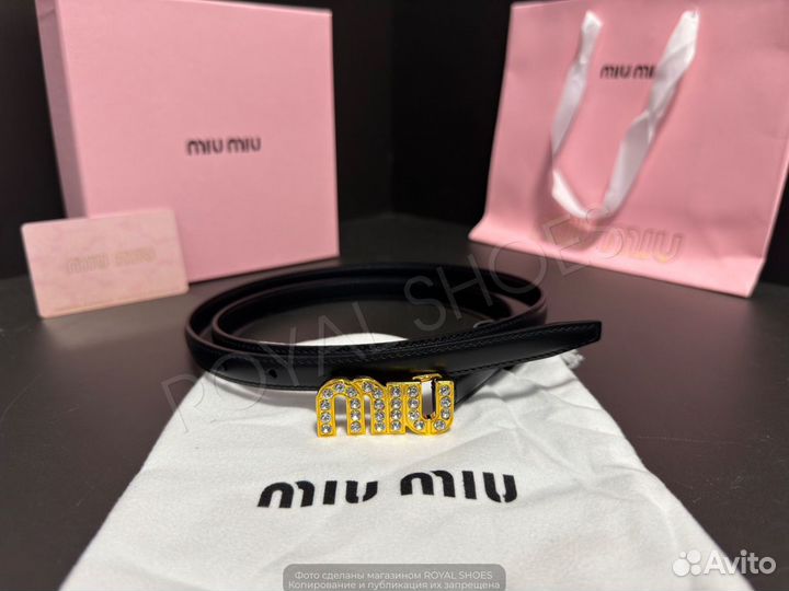 Ремень женский MIU MIU